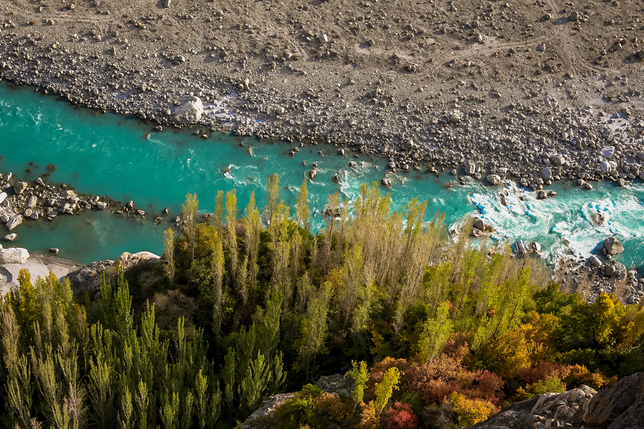 Dòng suối yên bình ở Pakistan
