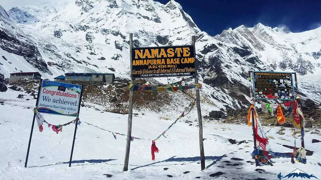 Trên đỉnh Annapurna Base Camp