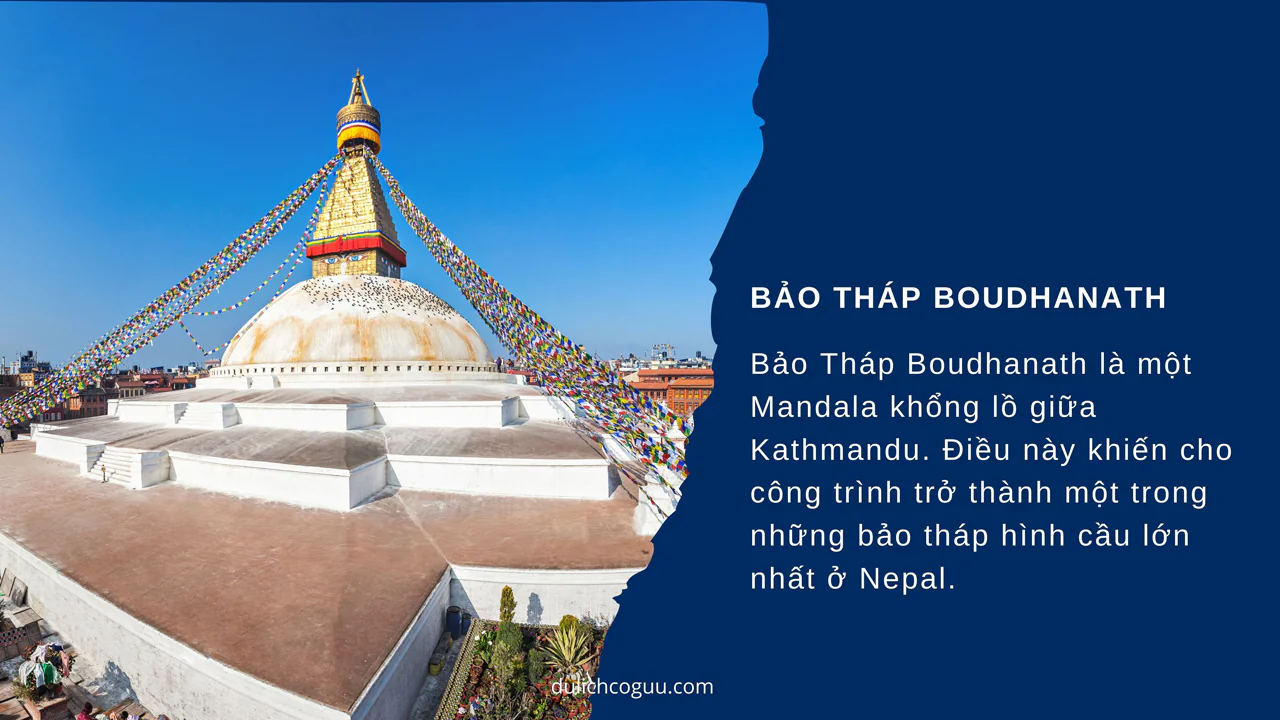 Bảo tháp Boudhanath là một Mandala khổng lồ