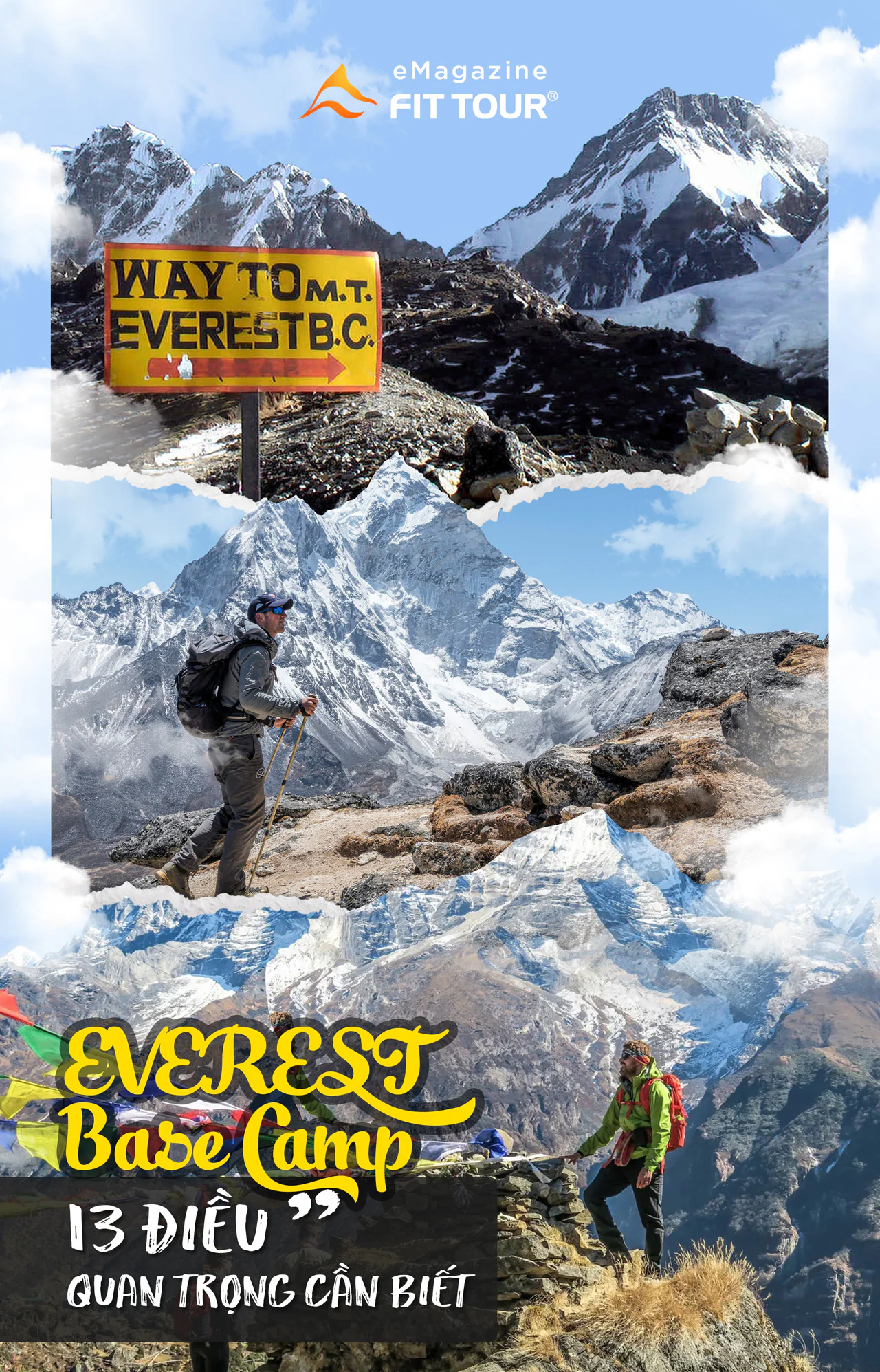 Emegazine những điều quan trọng khi khám phá Everest Base Camp