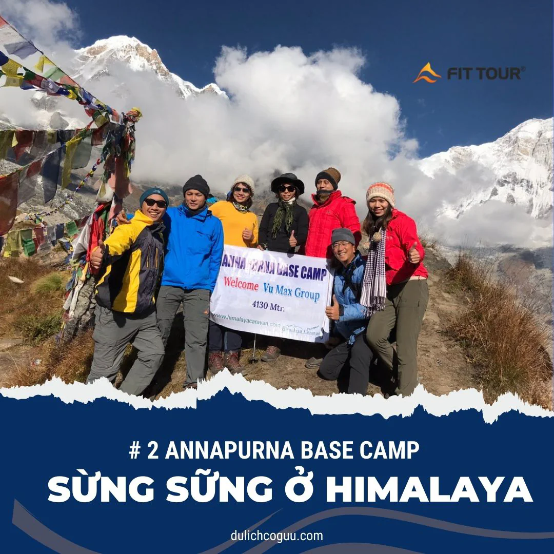 Nằm trên dãy Himalayas hùng vĩ