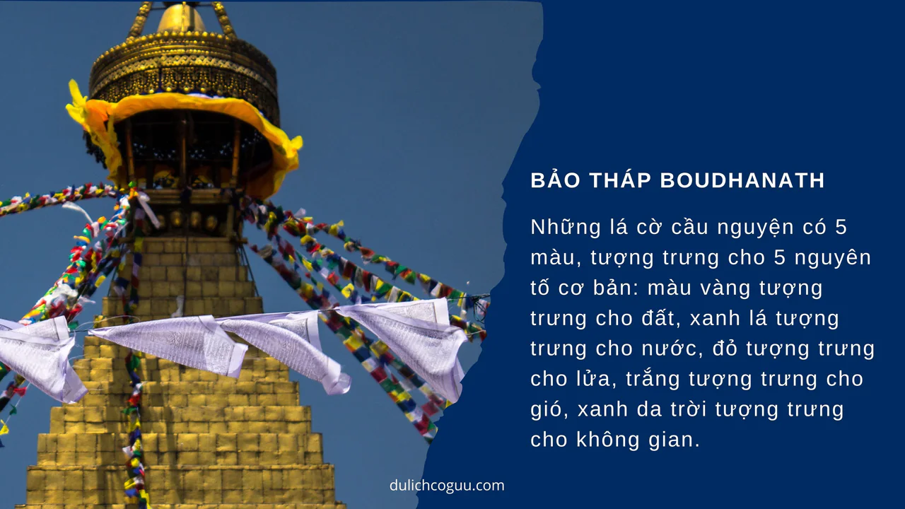Ý nghĩa lá cờ của bảo tháp Nepal