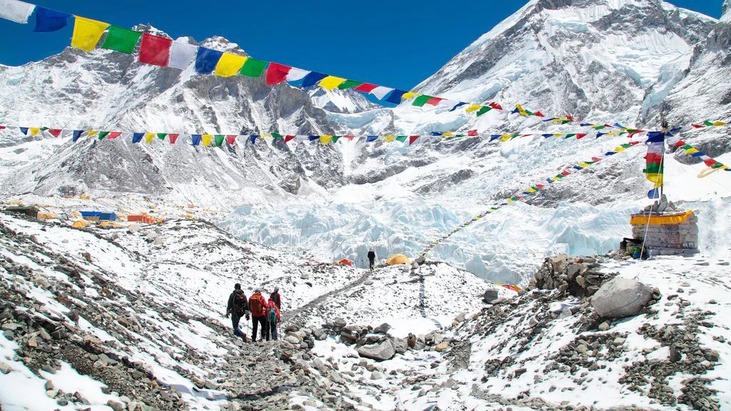 Núi băng ở Everest