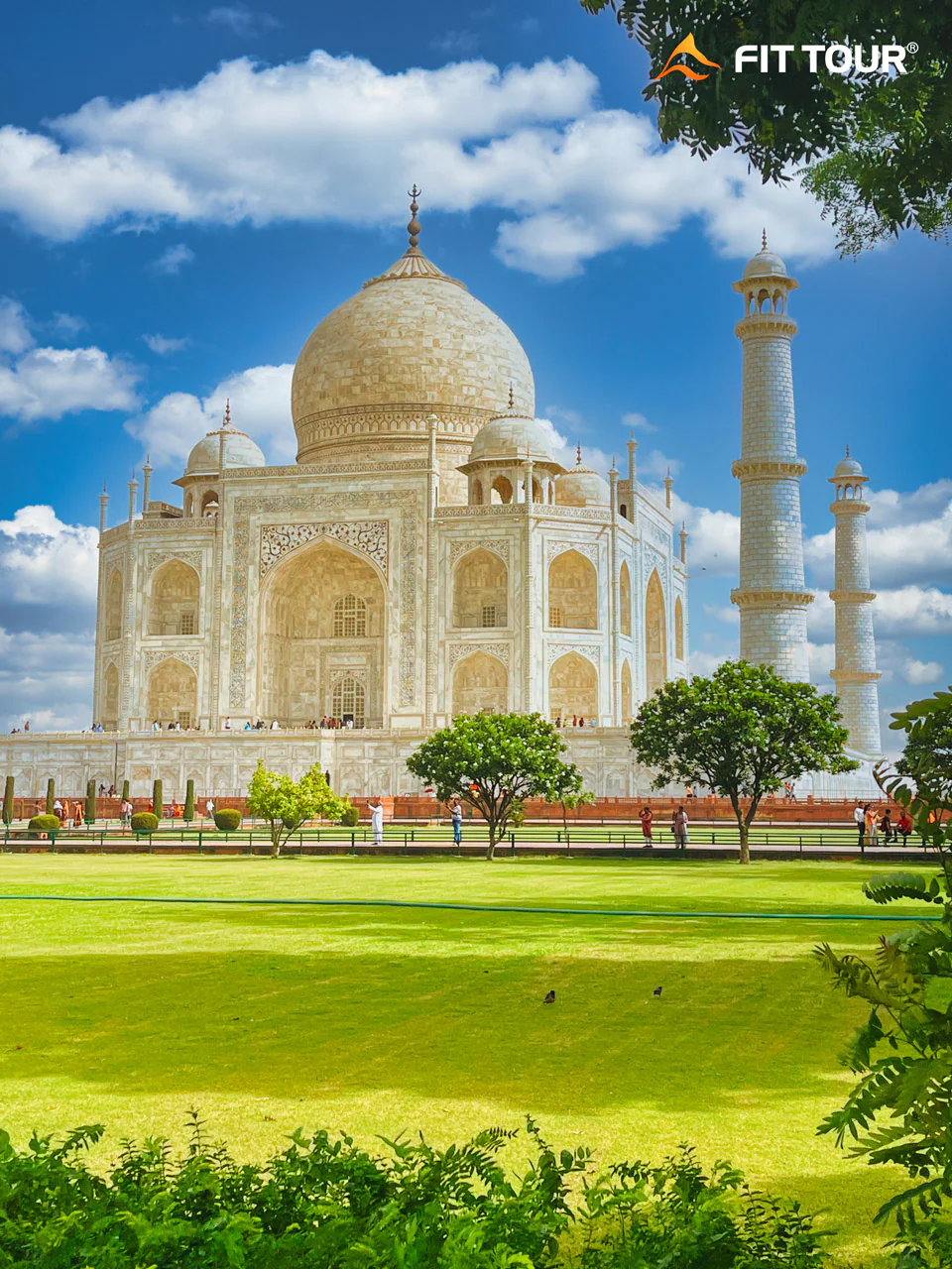 Hình ảnh lăng mộ huyền thoại Taj Mahal