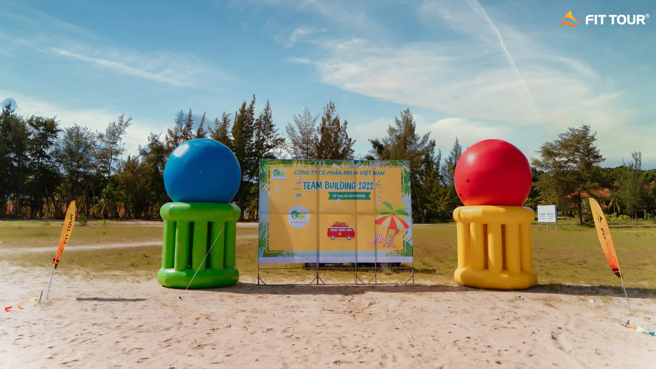 Background Team Building Relia 2022 Hồ Tràm