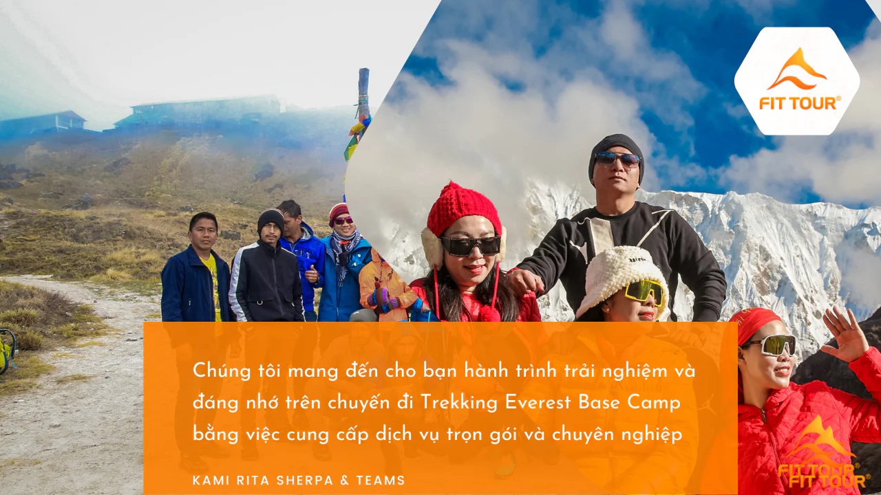 Dịch vụ trọn gói Trekking Everest Base Camp từ Việt Nam