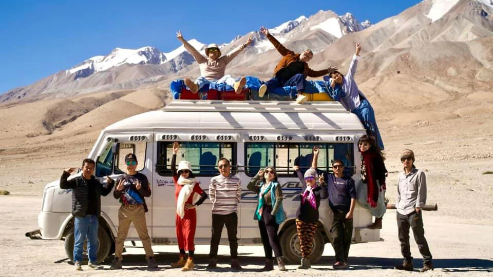Nhóm khách Ladakh 1 cùng Fit Tour 2022
