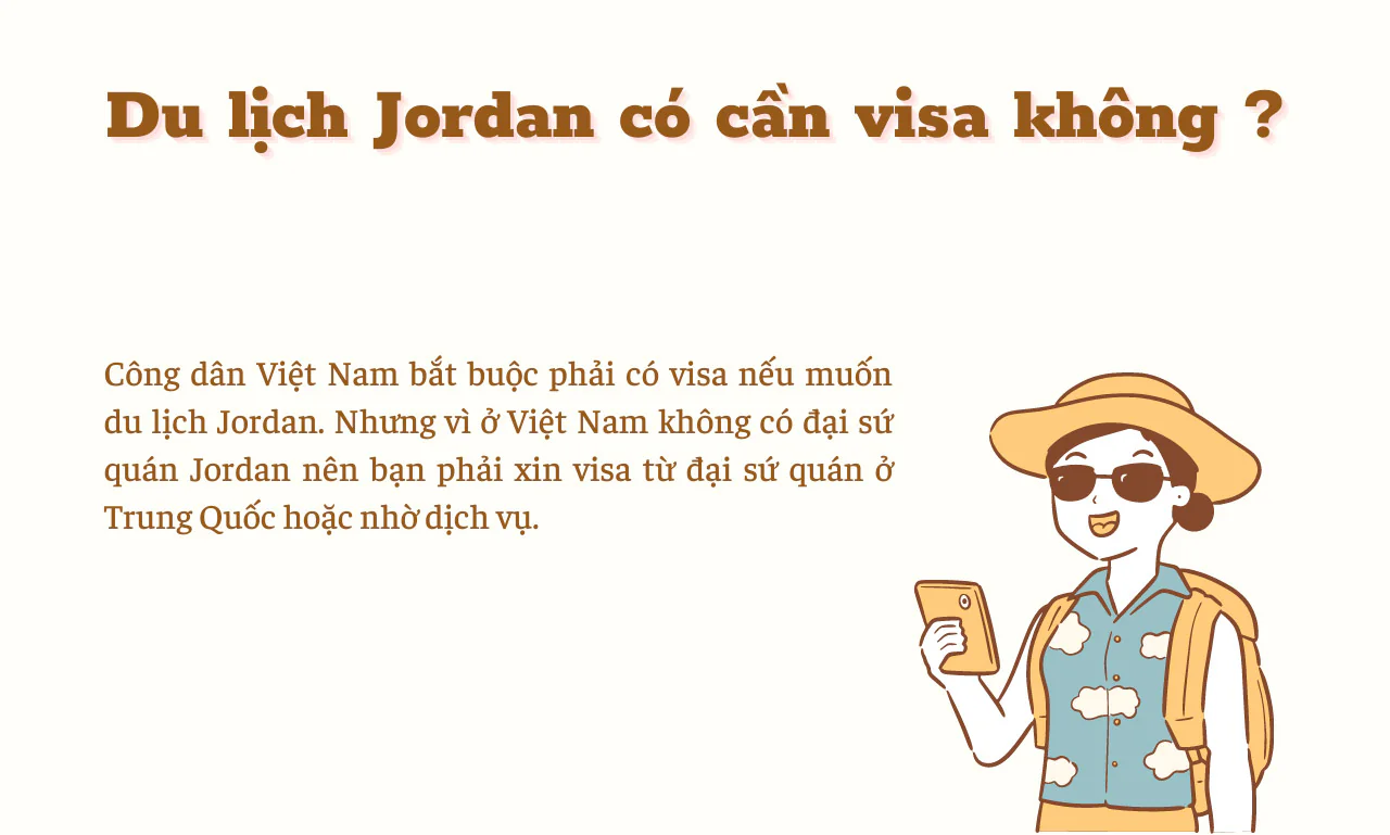 Du lịch Jordan có cần visa