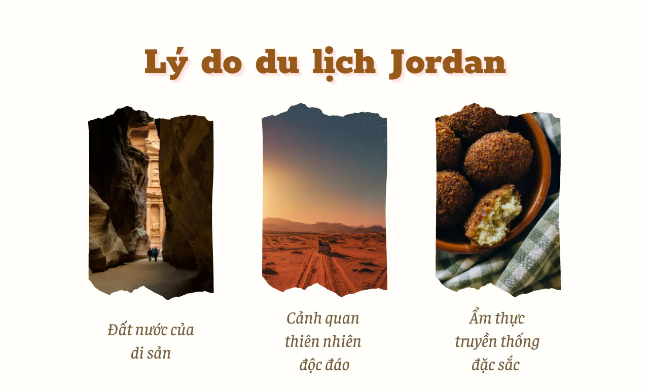 Lý do du lịch đến Jordan