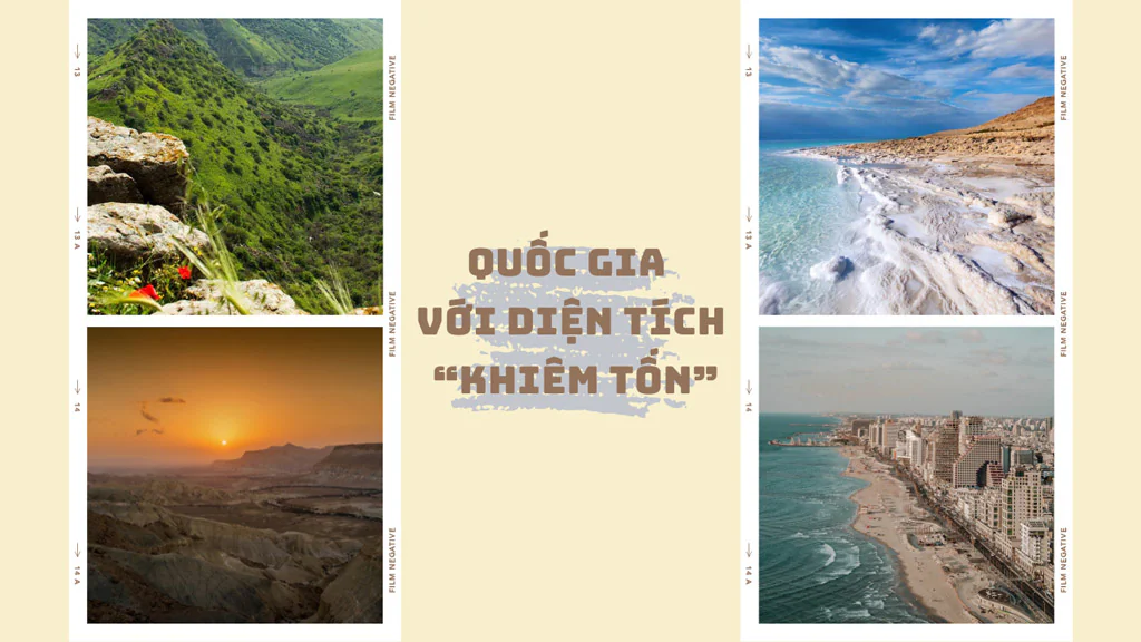 Israel có diện tích khiêm tốn