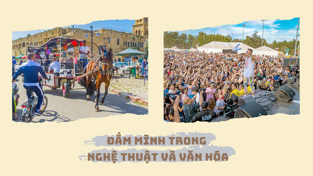Đắm mình trong nghệ thuật và văn hoá ở Israel