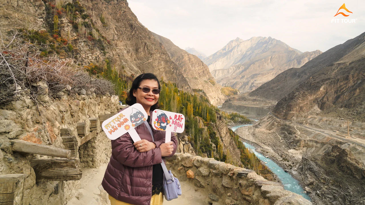 Hành trình khách hàng cùng Tour Pakistan