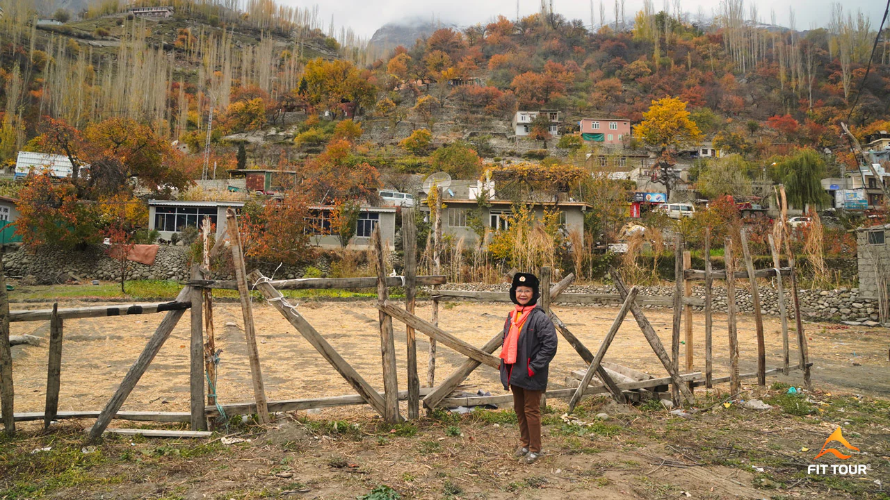 Một thị trấn ở Hunza