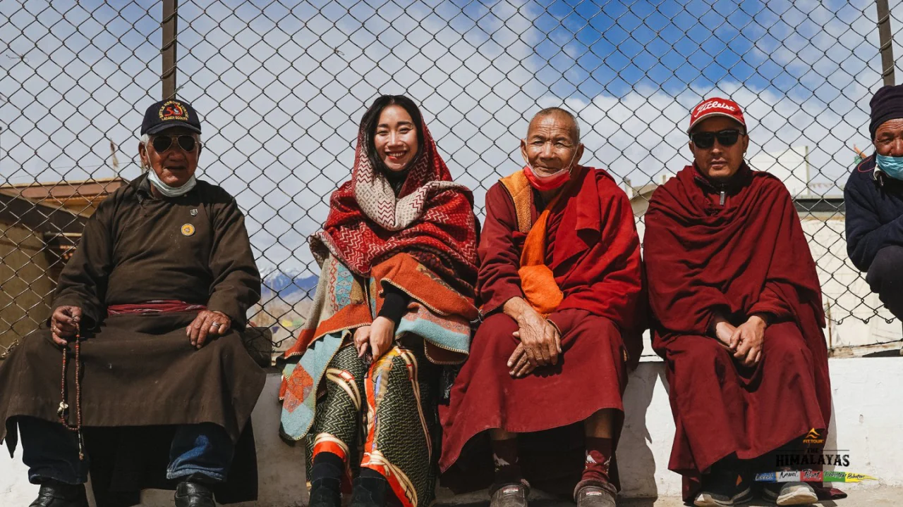 Đặng Thùy Dương ở Ladakh