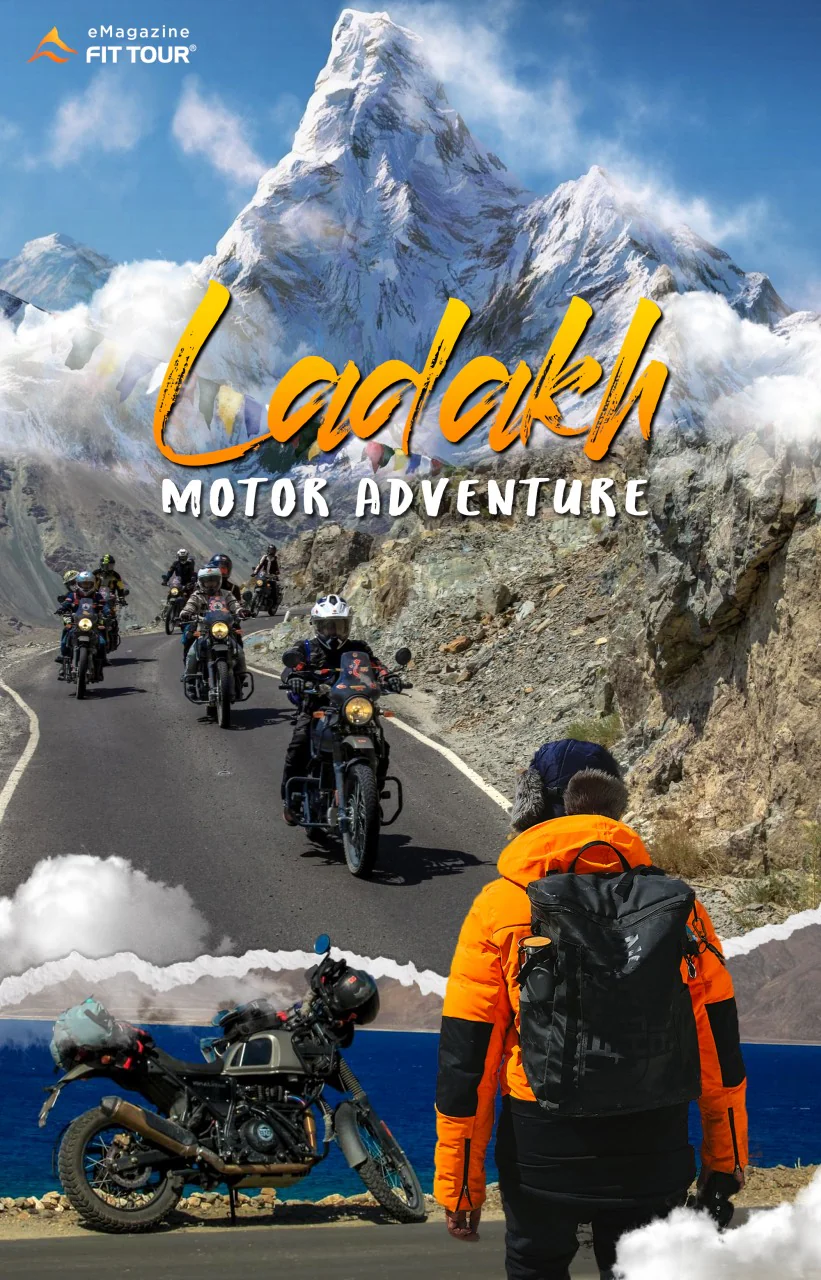 Hành trình xe mô tô ở Ladakh