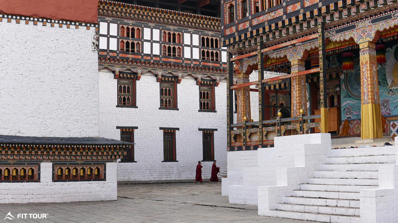 Khung cảnh bình yên của tu viện Tashilhunpo
