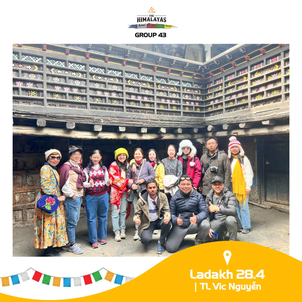 Đoàn khách Ladakh (Trip Planner Vic) 28/4/2023