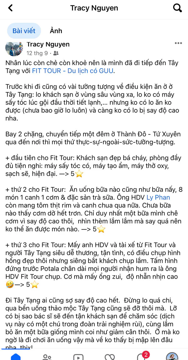 Review tour Tây Tạng cùng Fit Tour của du khách