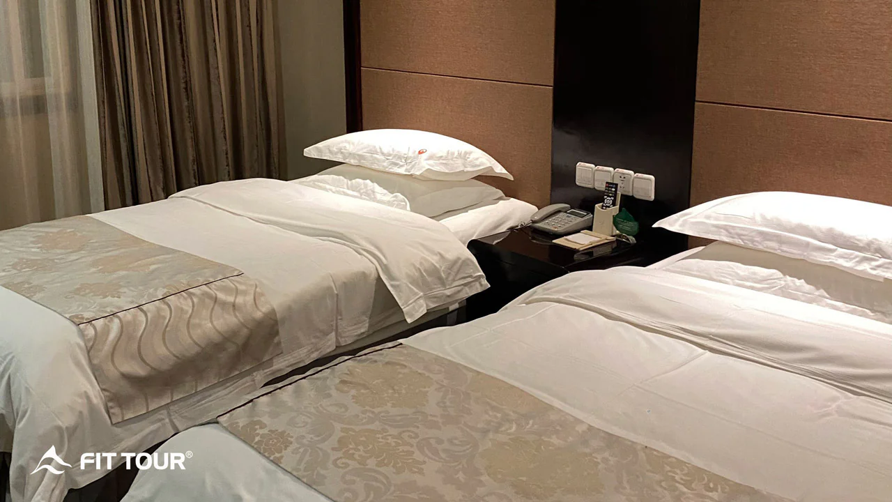 Giường khách sạn Junyuan ở Cửu Trại Câu
