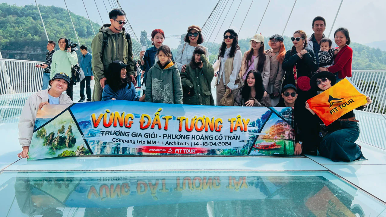 Đoàn Company Trip Trương Gia Giới MM++ Architects đồng hành cùng Fit Tour