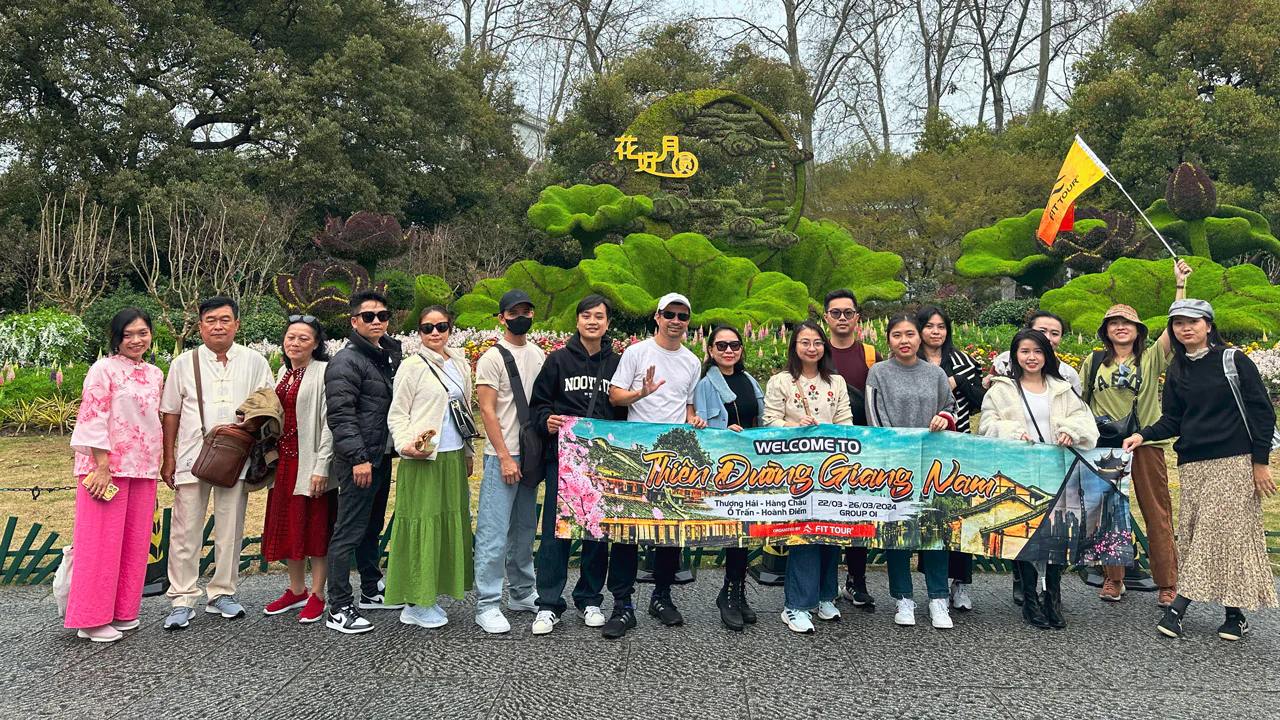 Đoàn khách Company Trip Trung Quốc 2024