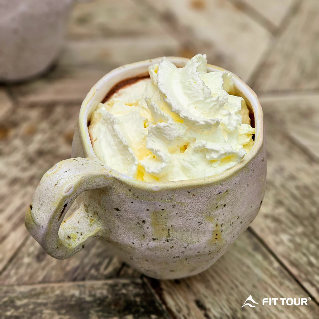 Ly coffe với kem béo ngậy hấp dẫn