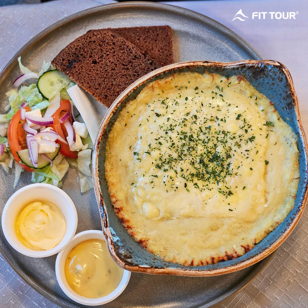 Món Croûte au fromage