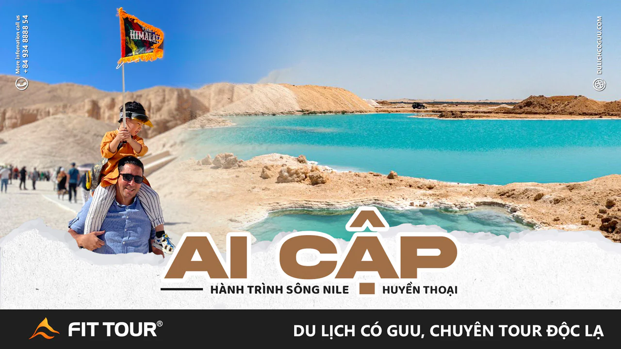 Tour Ai Cập 9N8Đ - Dọc Sông Nile Trên Du Thuyền 5 Sao
