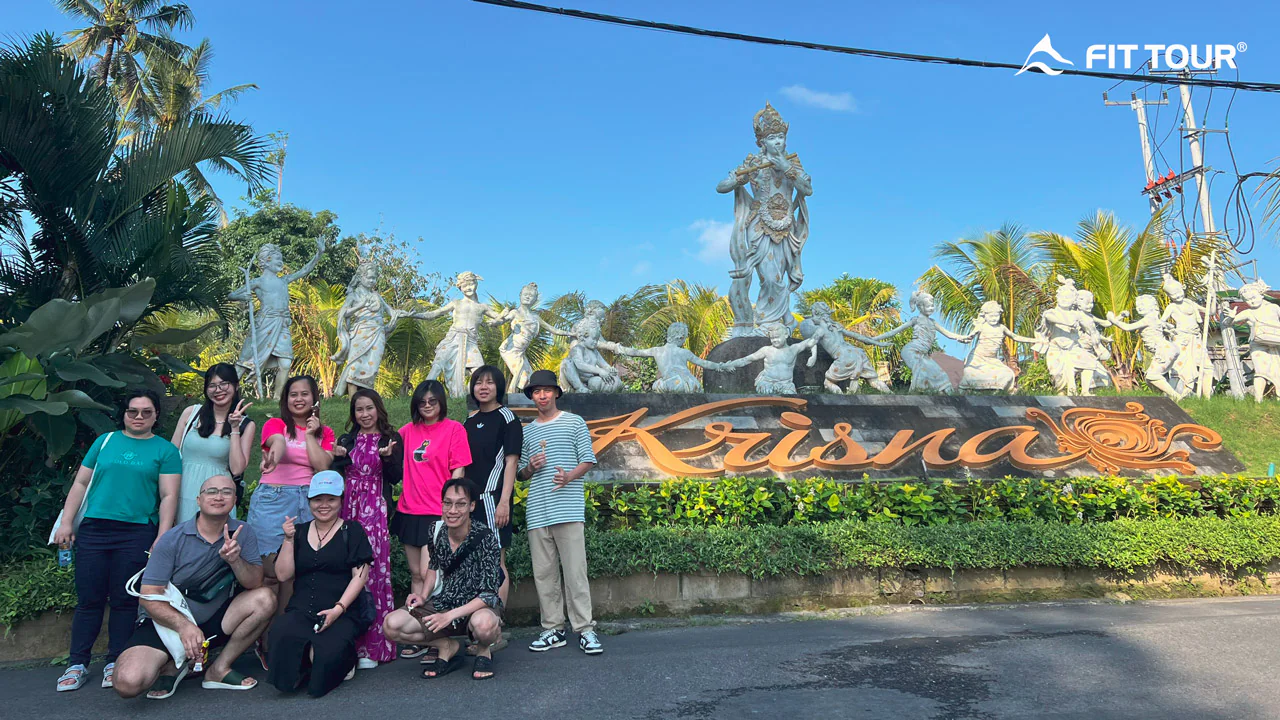 Đoàn khách company trip MIA tận hưởng khoảng thời gian tại vùng Ubud ở Bali