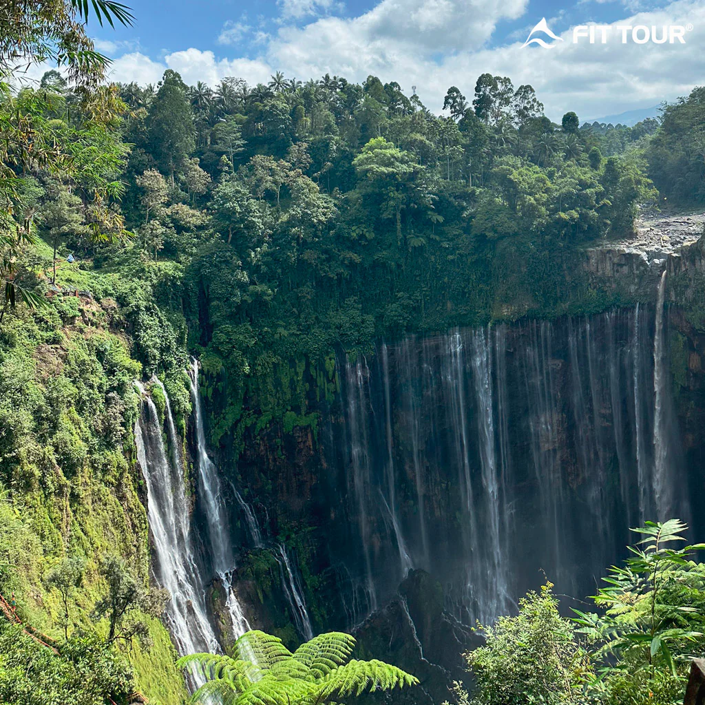 Ngắm thác Tumpak Sewu từ trên cao