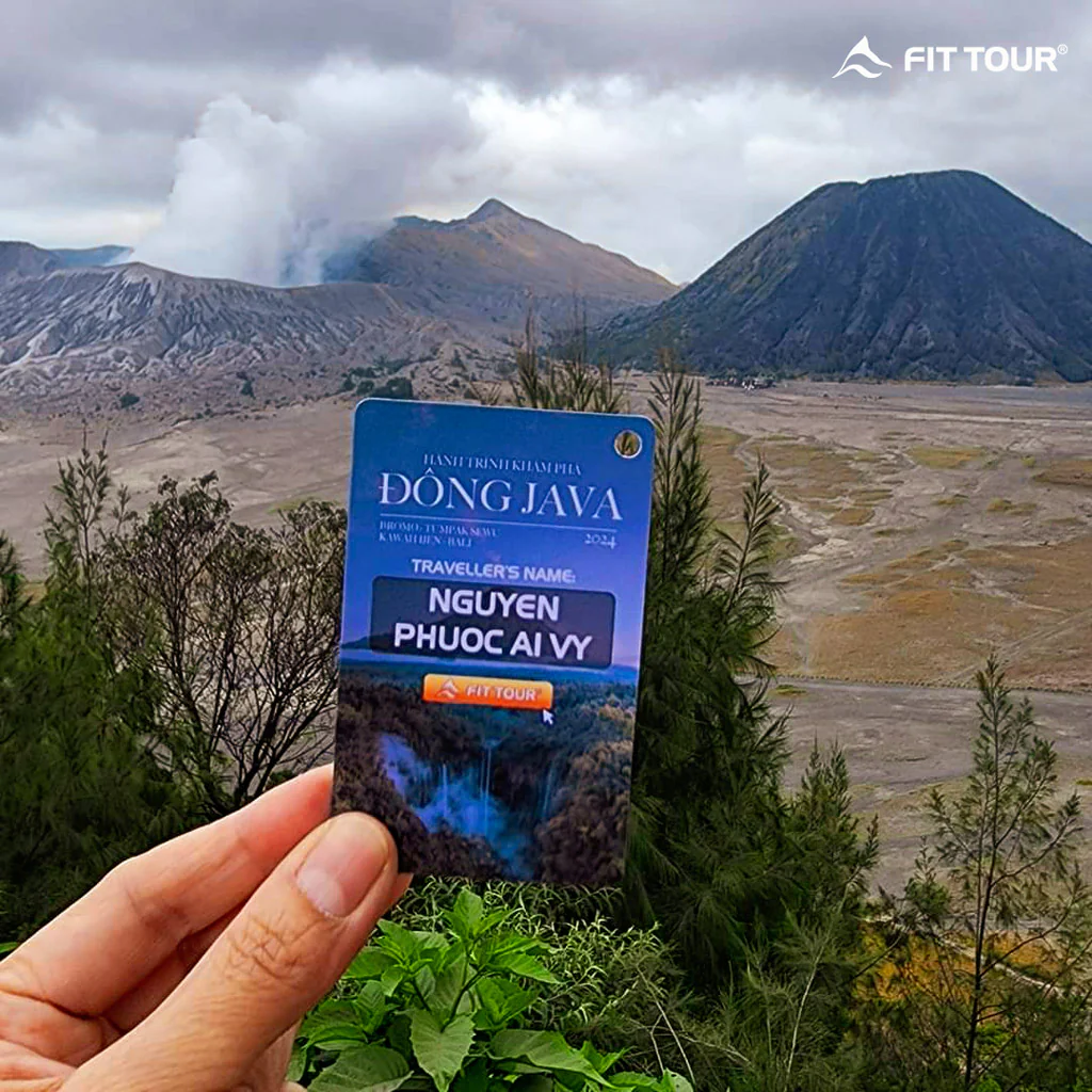 Thẻ tham quan hành trình Đông Java của du khách đoàn Fit Tour