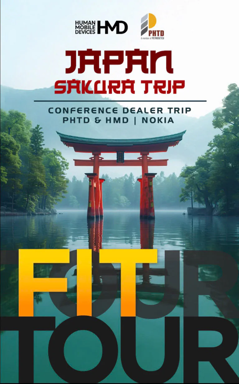 Poster chính thức của chương trình Japan Sakura Trip – Conference Dealer Trip PHTD & HMD do FIT TOUR tổ chức