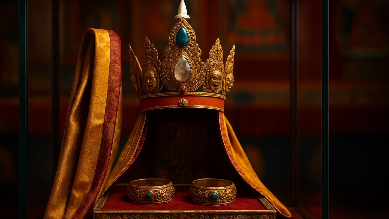Chiêm bái bảo vật của đạo sư Naropa (Minh hoạ)