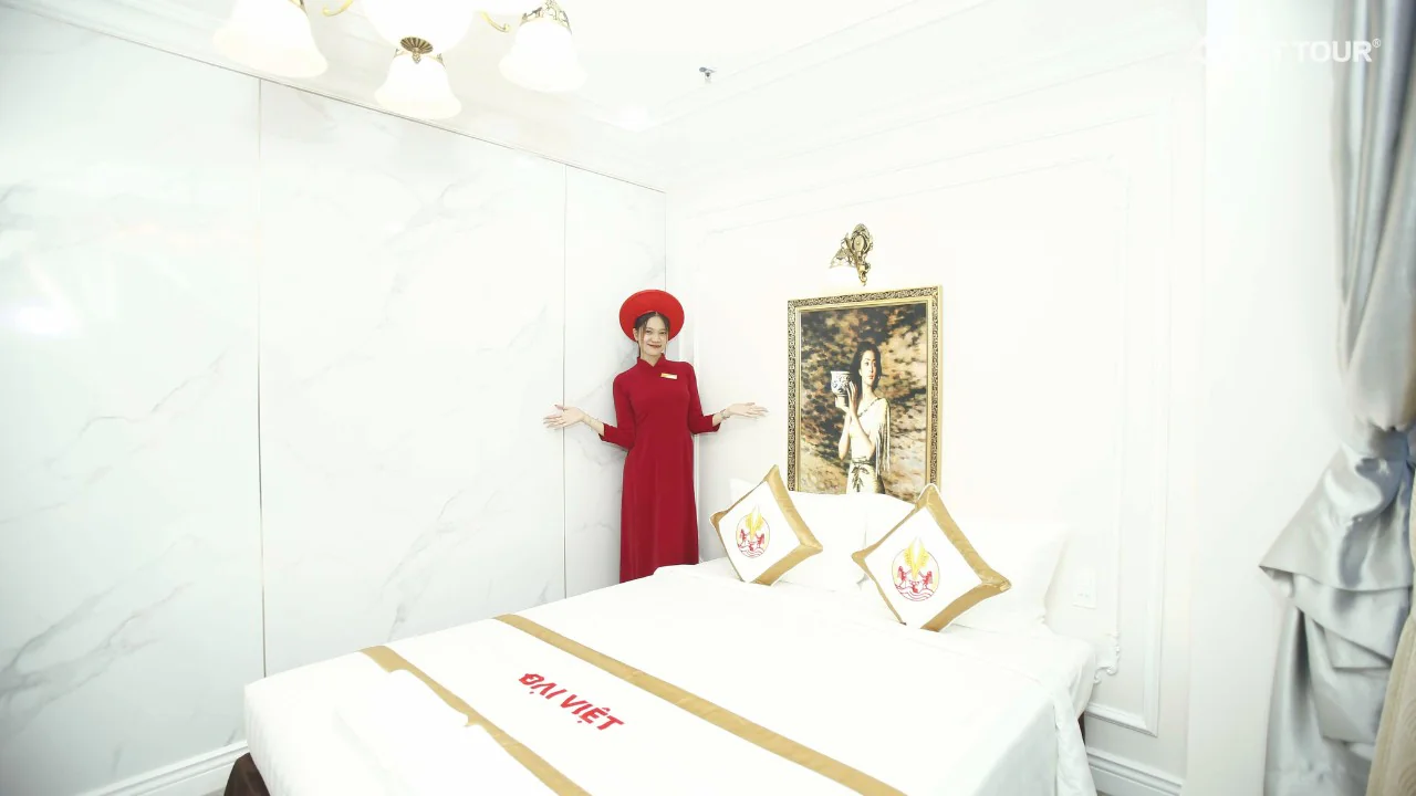 Phòng nghỉ sang trọng tại The Rice Hotel