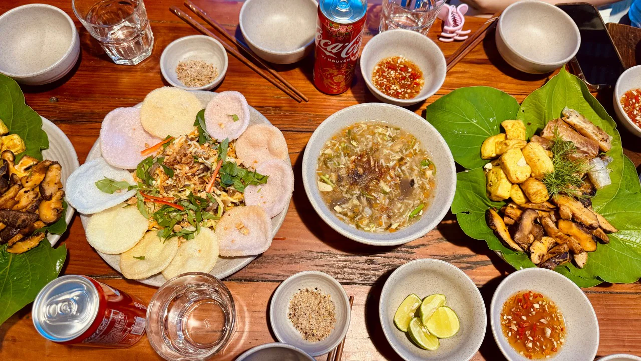 Mâm cơm thực dưỡng hấp dẫn
