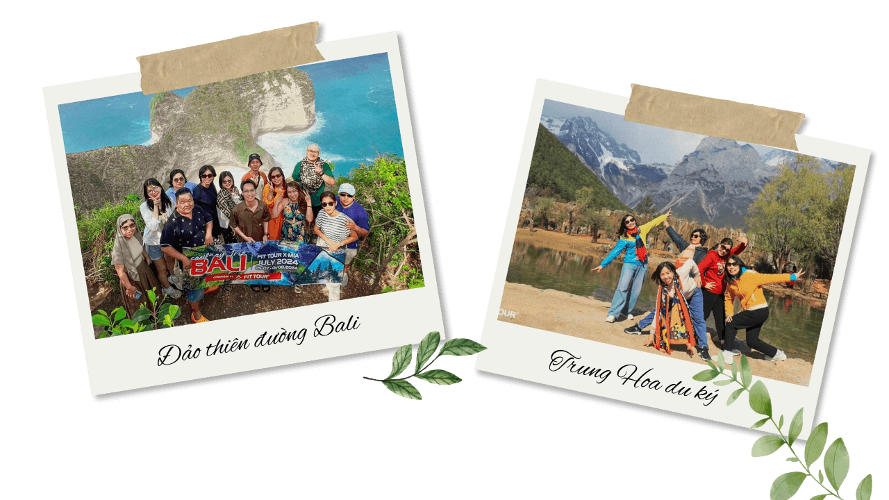 Phong cách thoải mái của khách du lịch khi đi cùng FIT Tour