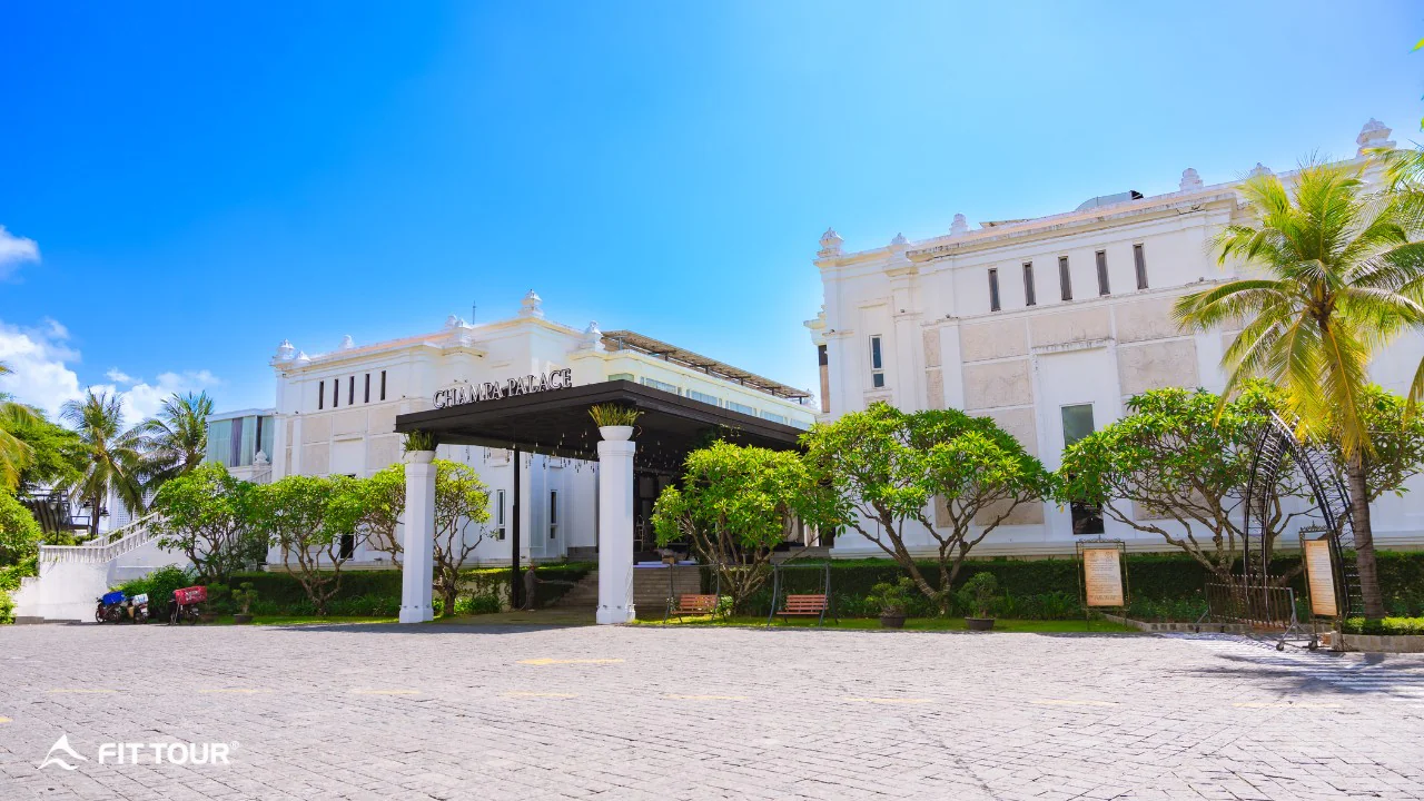 Khu vực Champa Palace Nha Trang – địa điểm tổ chức hoạt động doanh nghiệp trong chương trình Bosch