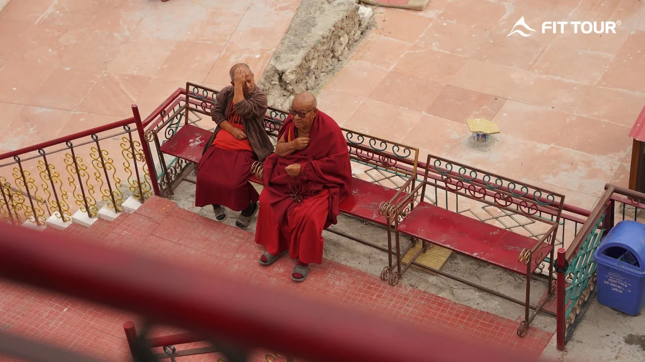 Nhà sư tại Diskit