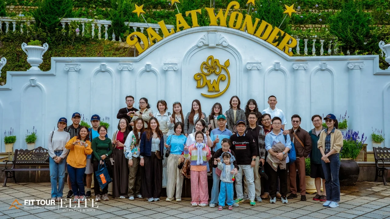 Đoàn DIMAC check-in tại Đà Lạt Wonder Resort 5 sao bên hồ Tuyền Lâm