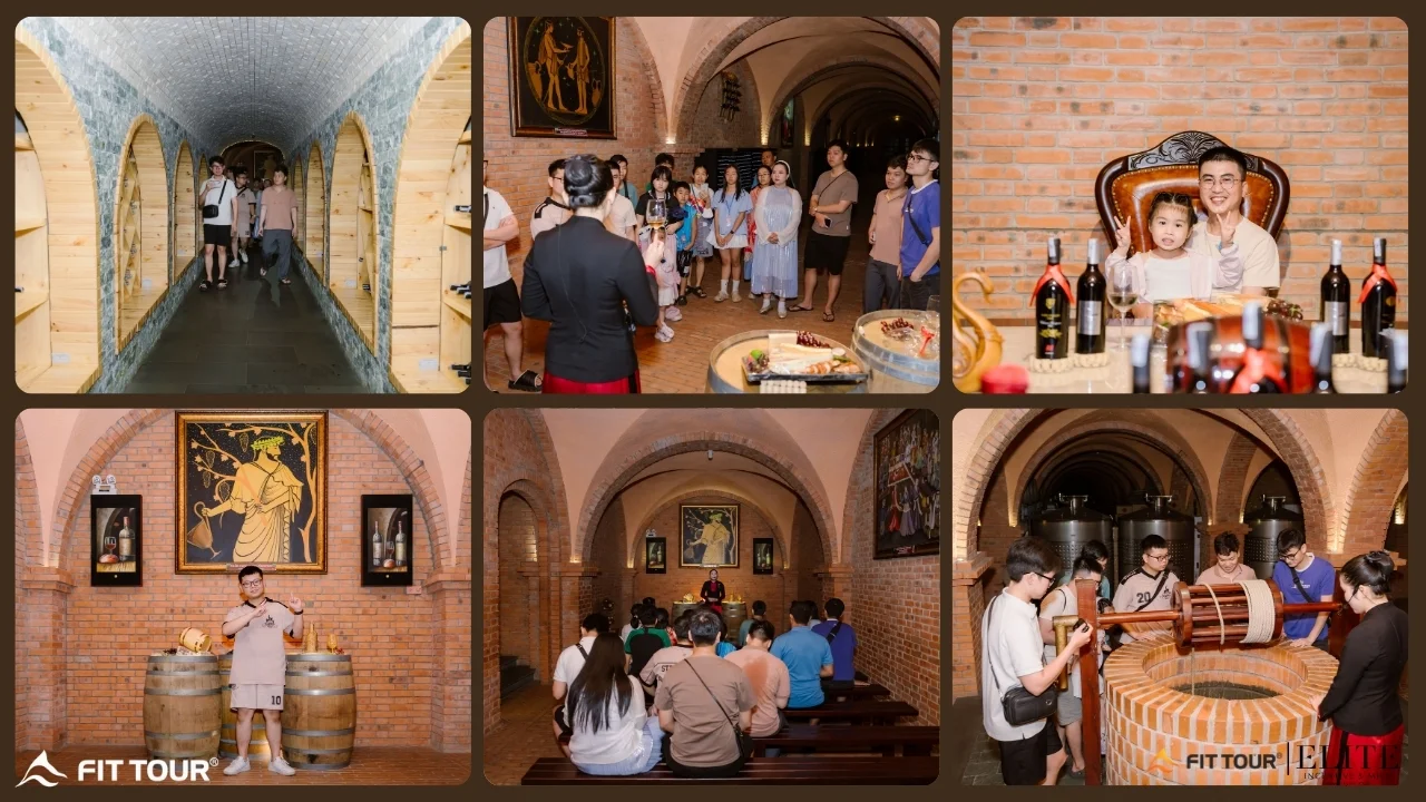 FPT Telecom tham quan Wine Castle