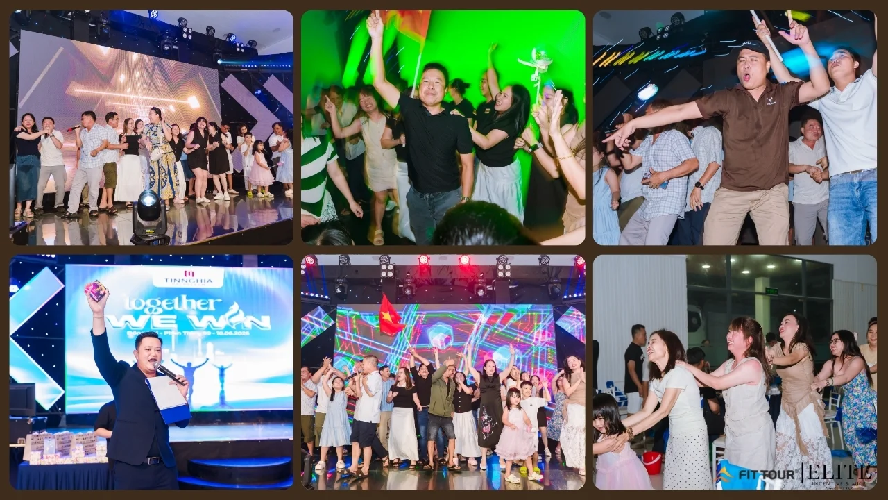 Không khí sôi động và ấm cúng tại Gala Dinner