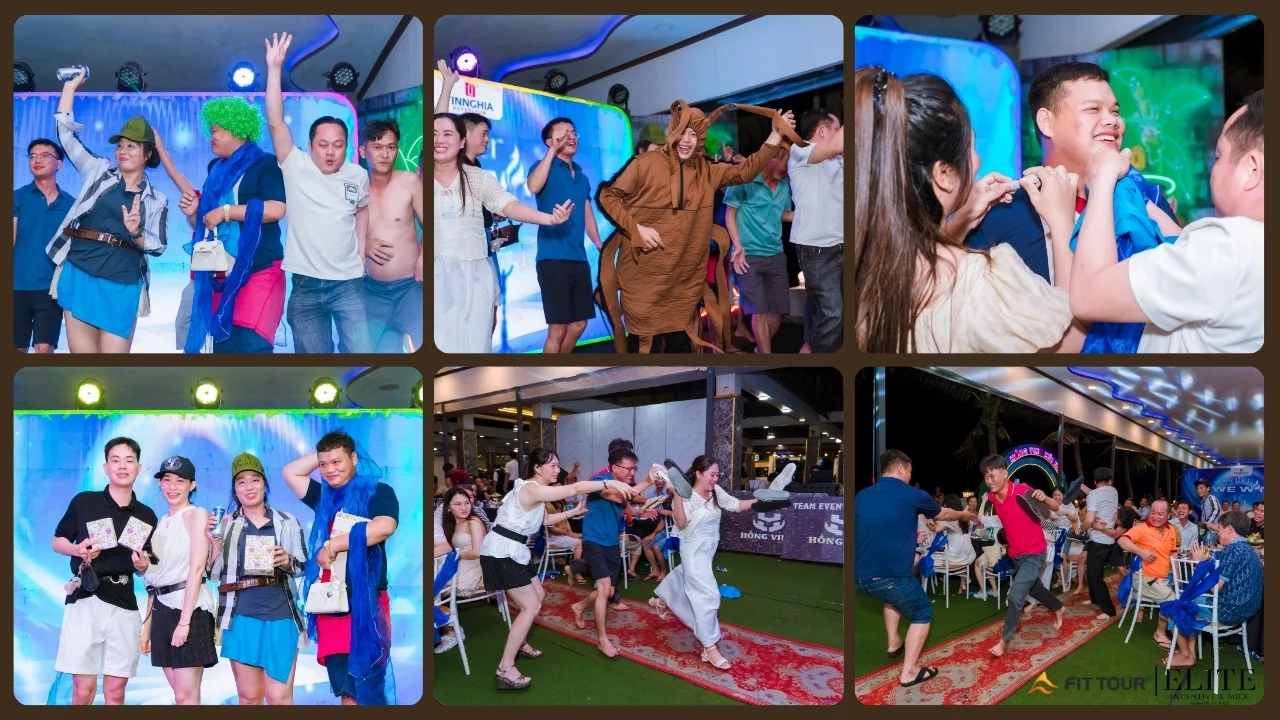 Sôi động với các gameshow trên sân khấu