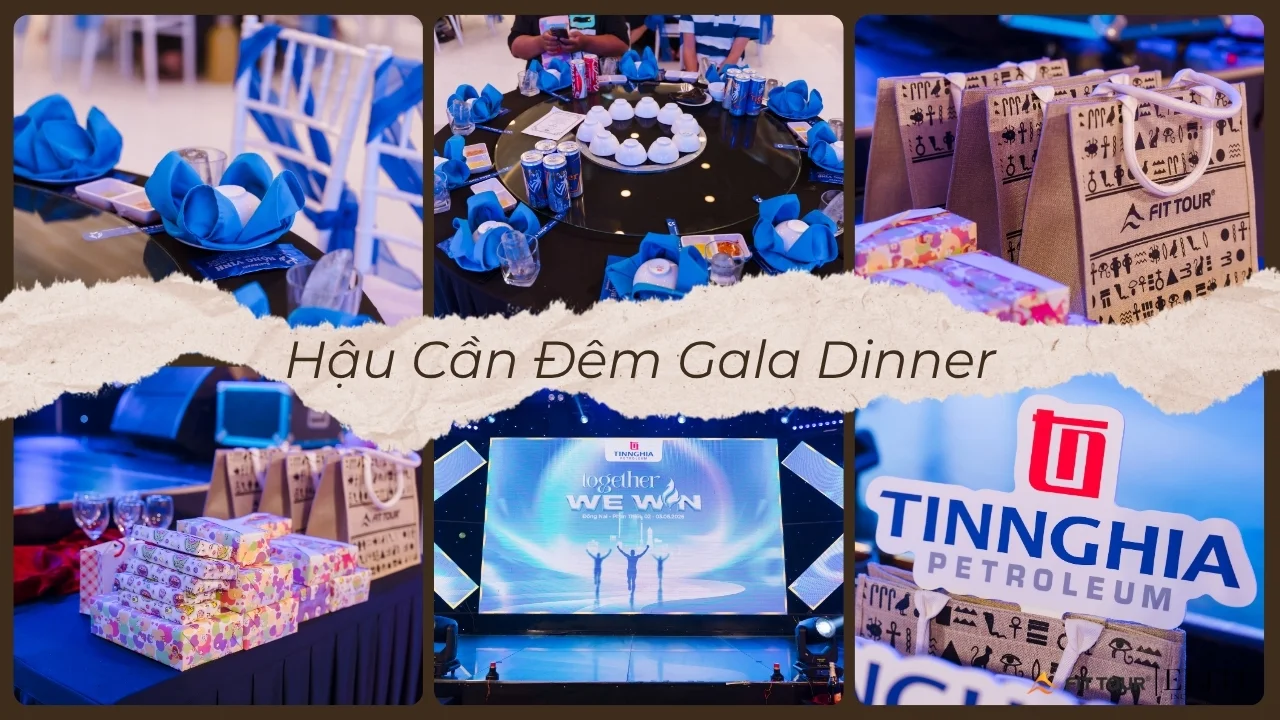 Công tác hậu cần chuẩn bị kỹ lưỡng cho đêm Gala bùng nổ và hoàn hảo nhất