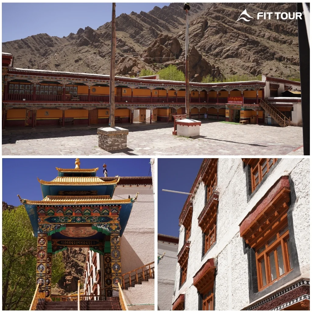 Kiến trúc tu viện Hemis Ladakh