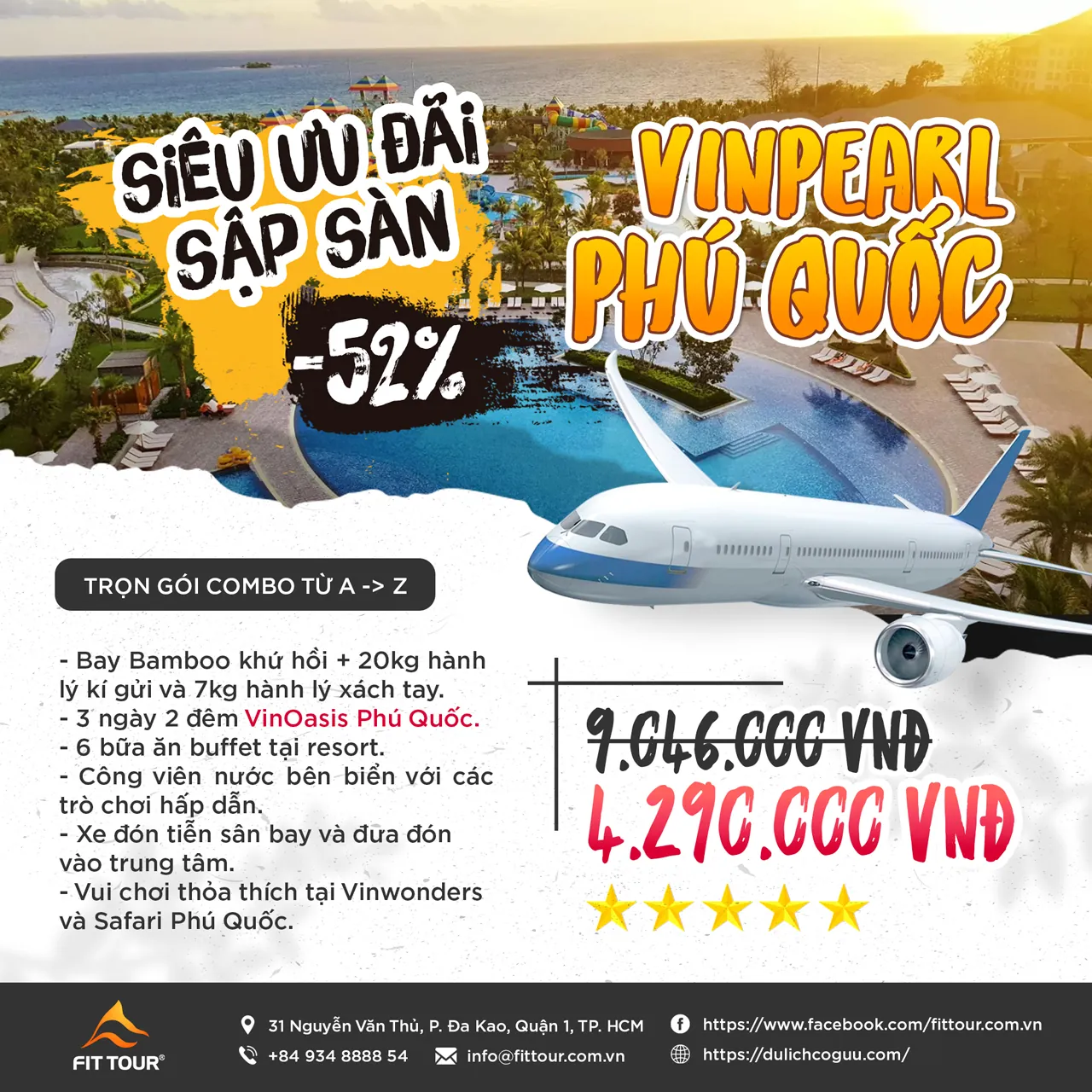 Combo du lịch Phú Quốc giá rẻ