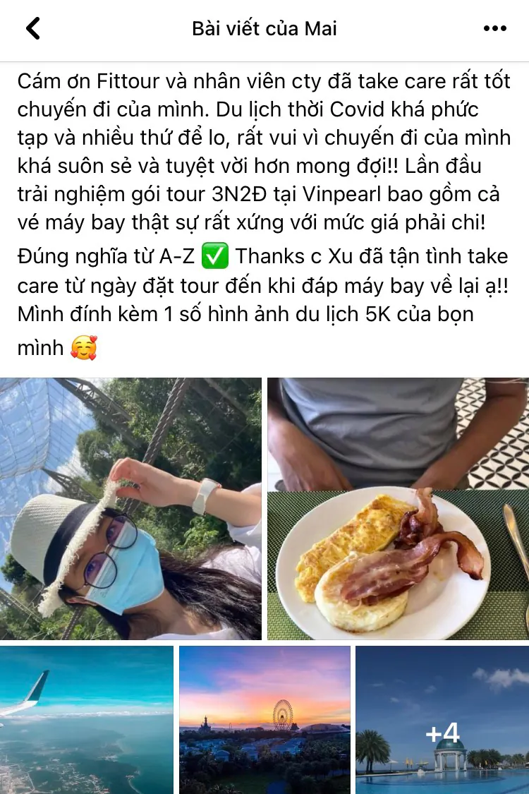 Đánh giá của khách Du lịch có Guu trong chuyến đi Phú Quốc