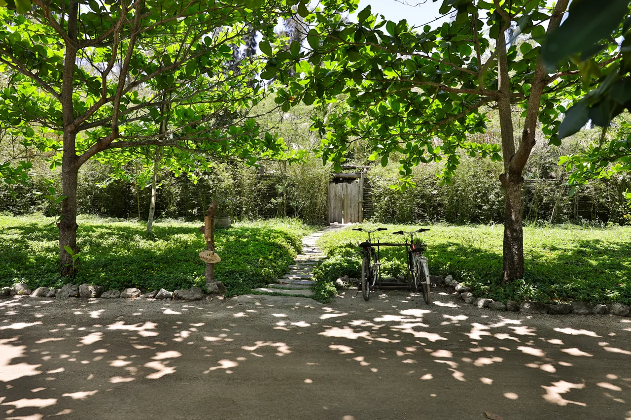 Khung cảnh xanh mát ở resort LAlya Ninh Vân Bay