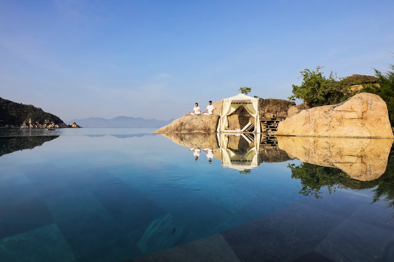 Thiền định ở L'Alya Ninh Vân Bay Nha Trang