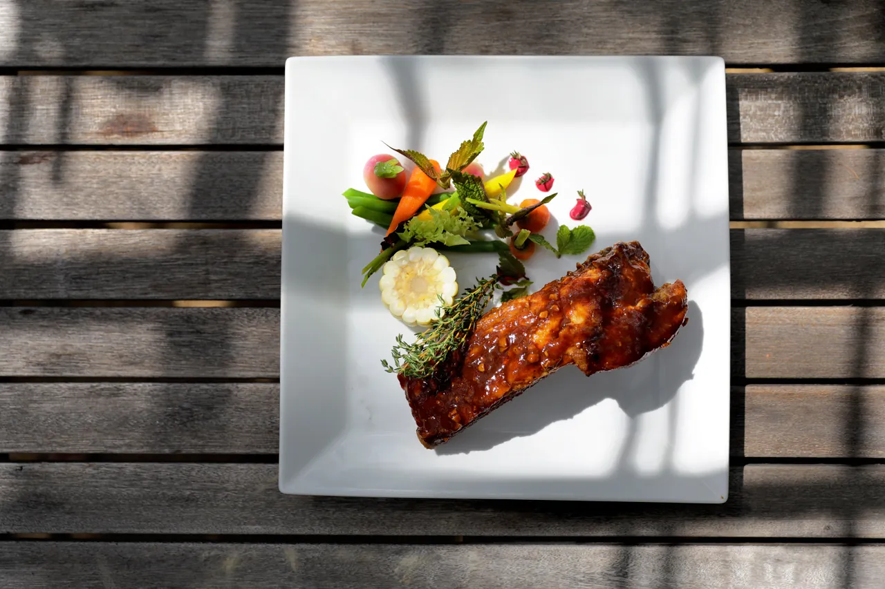 Món ăn đặc biệt trong menu của resort