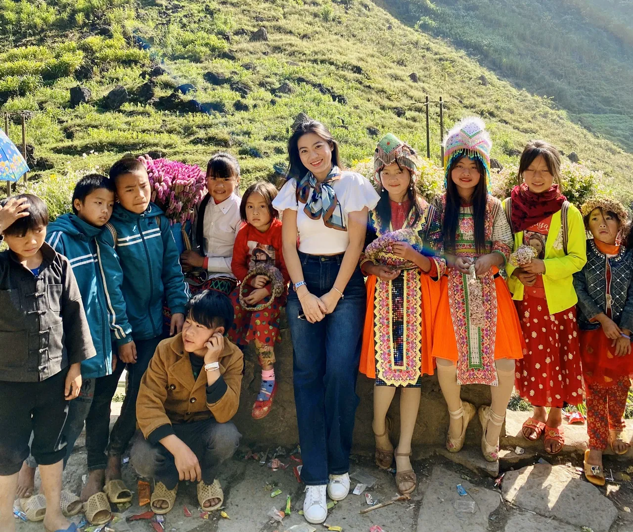Những đứa trẻ H'Mông ở Hà Giang